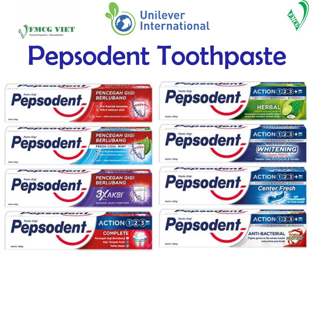 Pepsodent toothpaste