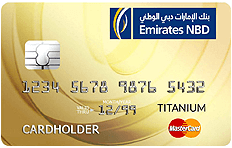 Emirates NBD Mastercard Titanium Card