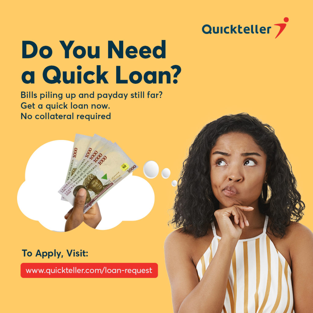 How to get quickteller loan